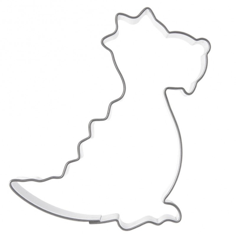 Terasest dinosauruse küpsiselõikur 6,5 cm | FreshDesign.ee