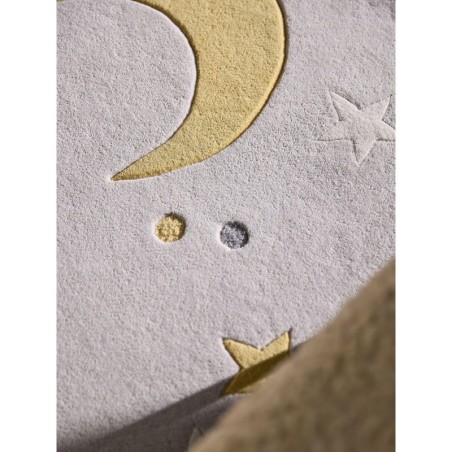 Laste vaip Alex Grey Ø 120 cm ümmargune | FreshDesign.ee