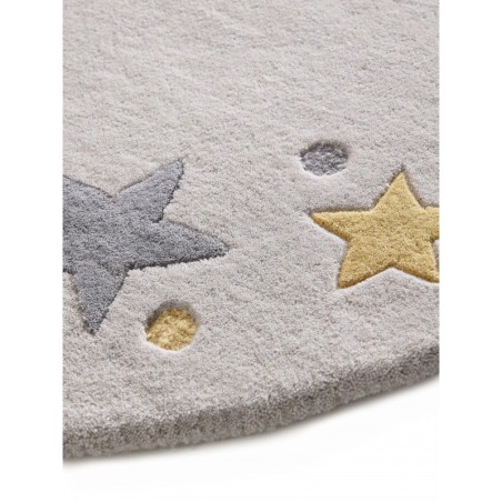 Laste vaip Alex Grey Ø 120 cm ümmargune | FreshDesign.ee