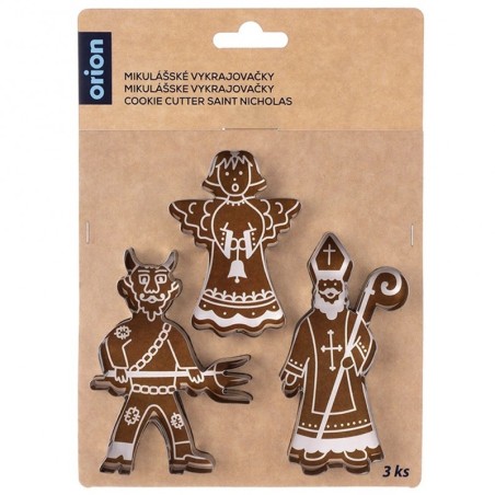 Küpsiselõikurid teraskurat Santa ingel 3 tk. | FreshDesign.ee
