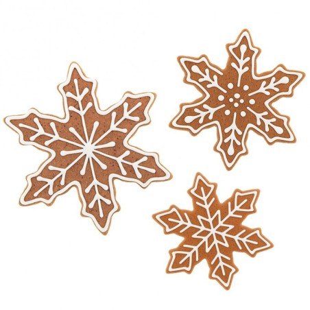 Terasest lumehelveste küpsisevormid 4 tk. | FreshDesign.ee