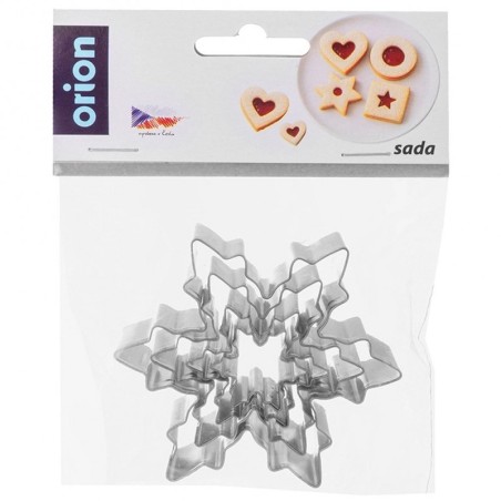 Terasest lumehelveste küpsisevormid 4 tk. | FreshDesign.ee