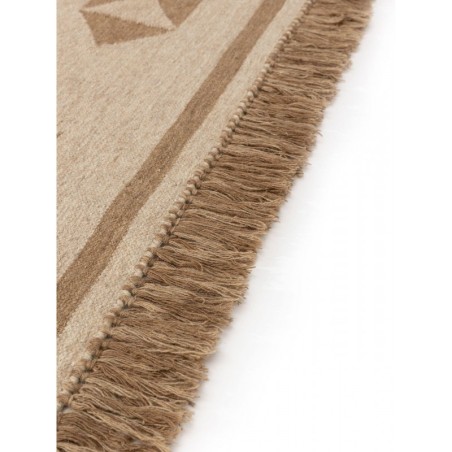 Käsitsi kootud Kilim Mahila Helepruun 120x170 cm | FreshDesign.ee