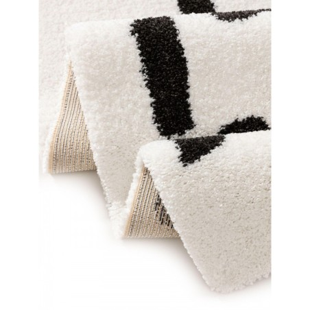 Karjas vaip Louise Must/Valge 160x230 cm | FreshDesign.ee