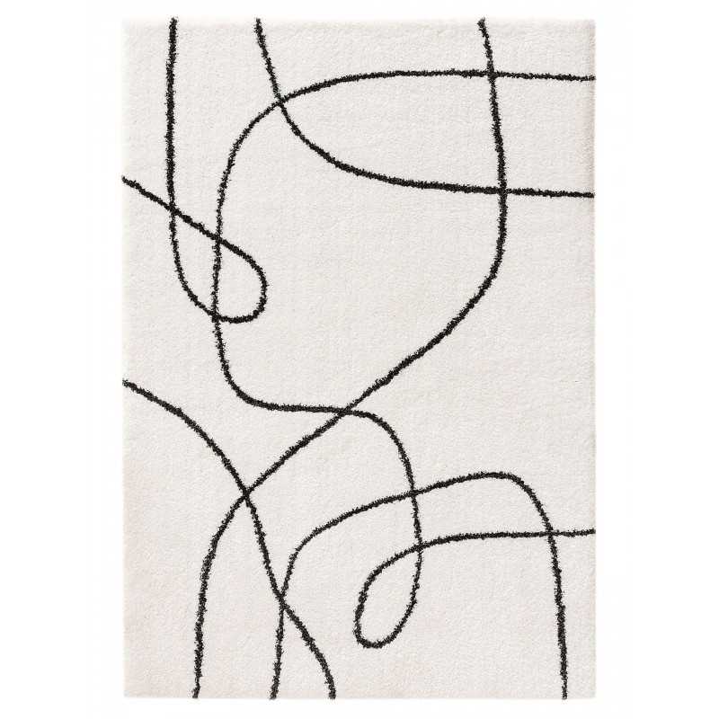 Karjas vaip Louise Must/Valge 160x230 cm | FreshDesign.ee