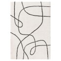 Karjas vaip Louise Must/Valge 160x230 cm | FreshDesign.ee