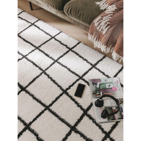 Karjas vaip Louise Must/Valge 160x230 cm | FreshDesign.ee