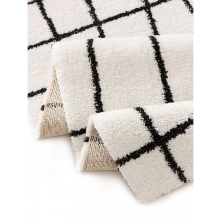 Karjas vaip Louise Must/Valge 140x200 cm | FreshDesign.ee