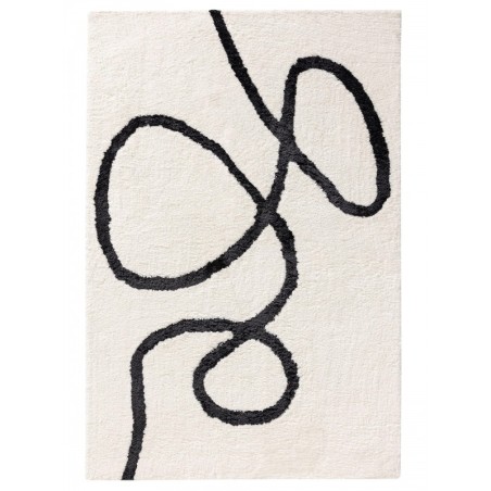 Karjas vaip Lotta Must/Valge 160x230 cm | FreshDesign.ee