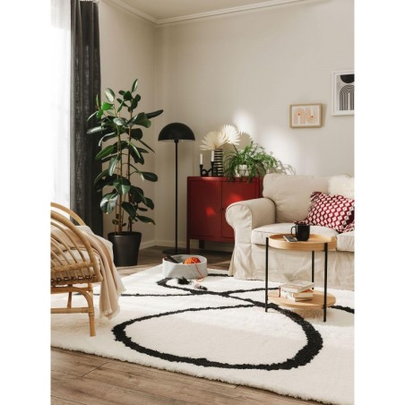 Karjas vaip Lotta Must/Valge 160x230 cm