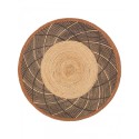Jute vaip Sahara Pruun Ø 90 cm ümmargune | FreshDesign.ee