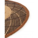 Jute vaip Sahara Pruun Ø 90 cm ümmargune | FreshDesign.ee