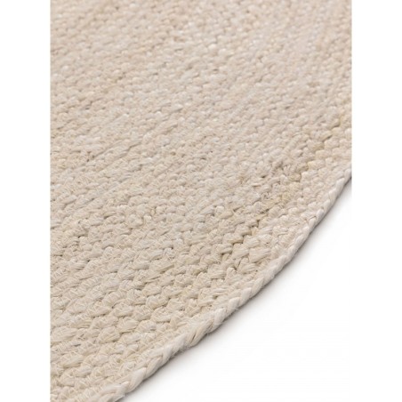 Jute vaip Jutta Ivory Ø 80 cm ümmargune | FreshDesign.ee