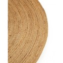 Jute vaip Jute Helepruun Ø 90 cm ümmargune | FreshDesign.ee