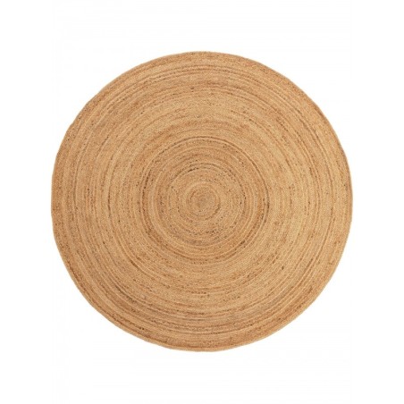 Jute vaip Jute Helepruun Ø 160 cm ümmargune | FreshDesign.ee