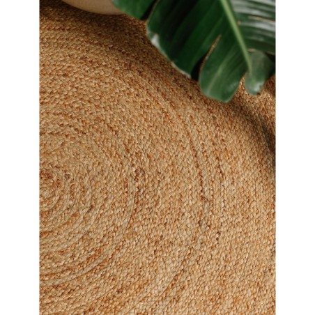 Jute vaip Jute Helepruun Ø 160 cm ümmargune | FreshDesign.ee