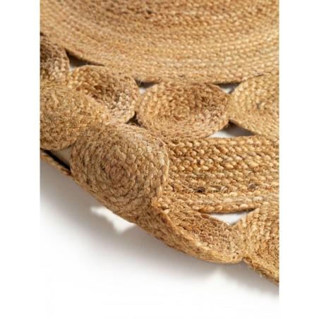 Jute vaip Jutta Helepruun Ø 120 cm ümmargune | FreshDesign.ee
