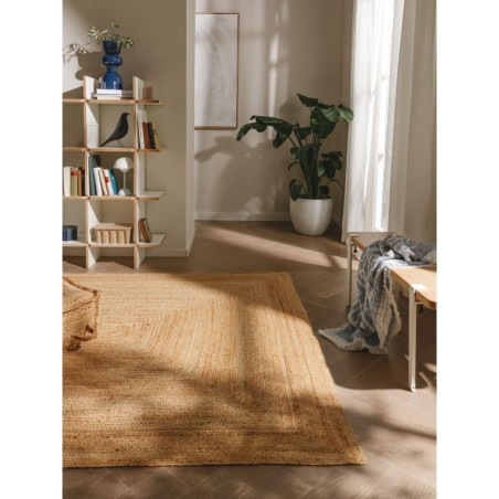 Jute vaip Jutta Helepruun 80x150 cm