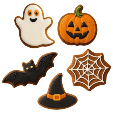Halloweeni küpsisevormid 5 tk. | FreshDesign.ee