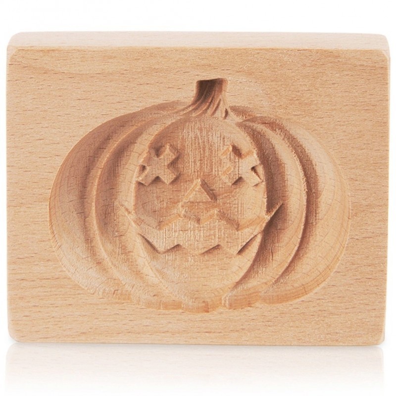 Puidust küpsiselõikur Halloweeni kõrvits 10x8 cm | FreshDesign.ee