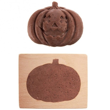 Puidust küpsiselõikur Halloweeni kõrvits 10x8 cm | FreshDesign.ee