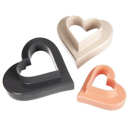 Kahepoolsed südamega küpsisevormid, 3 tk. | FreshDesign.ee