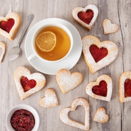 Kahepoolsed südamega küpsisevormid, 3 tk. | FreshDesign.ee