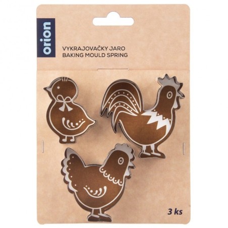 Küpsiselõikurid kukekana tibu 3 tk. | FreshDesign.ee