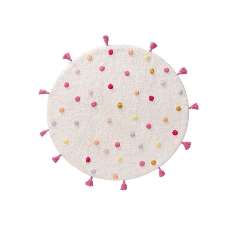 Fiete Multicolour/Pink Ø 80 cm ümmargune | FreshDesign.ee