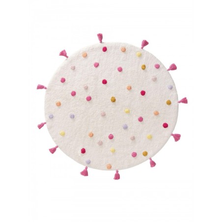 Fiete Multicolour/Pink Ø 120 cm ümmargune | FreshDesign.ee