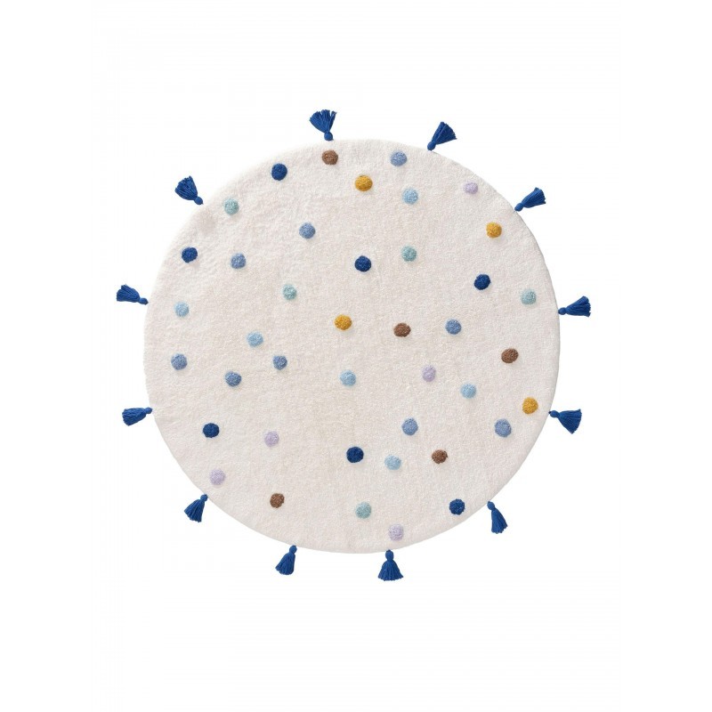 Fiete Multicolour/Blue Ø 80 cm ümmargune | FreshDesign.ee