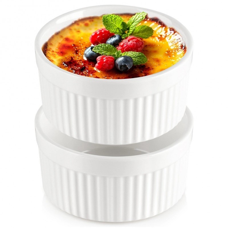 Portselanist küpsetusnõud, valge, 260 ml, 2 tk. | FreshDesign.ee