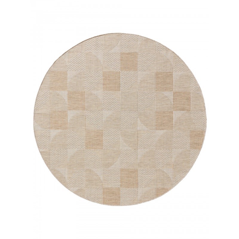 Bronco Cream sise- ja välisvaip Ø 200 cm ü... | FreshDesign.ee