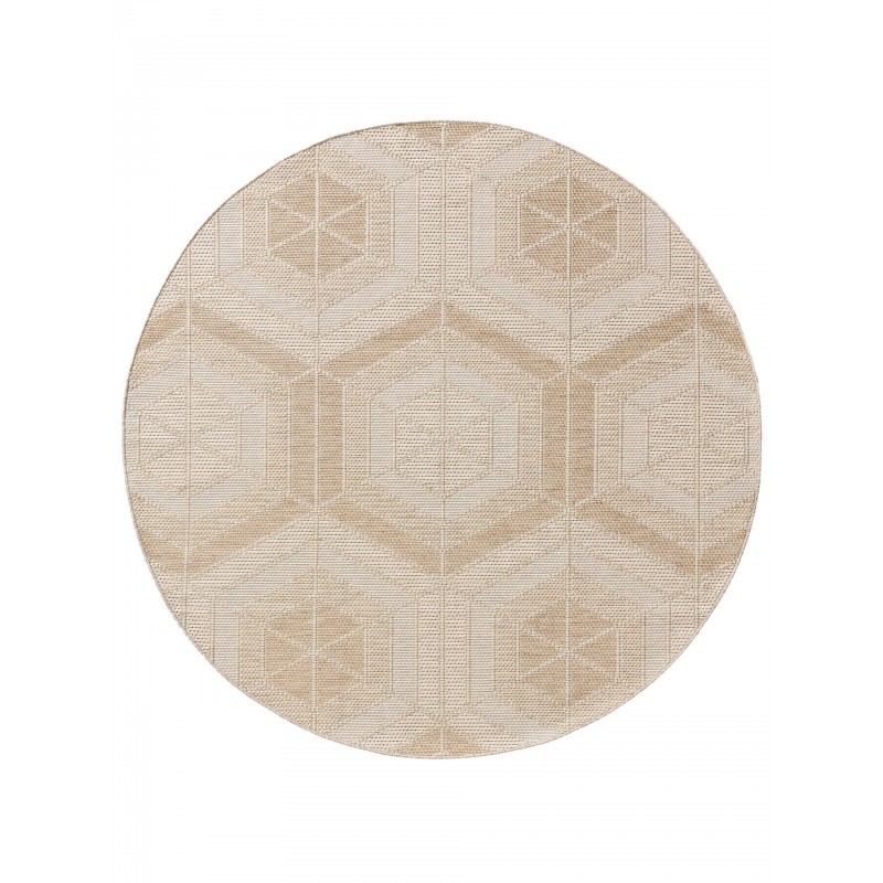 Bronco Cream sise- ja välisvaip Ø 200 cm ü... | FreshDesign.ee