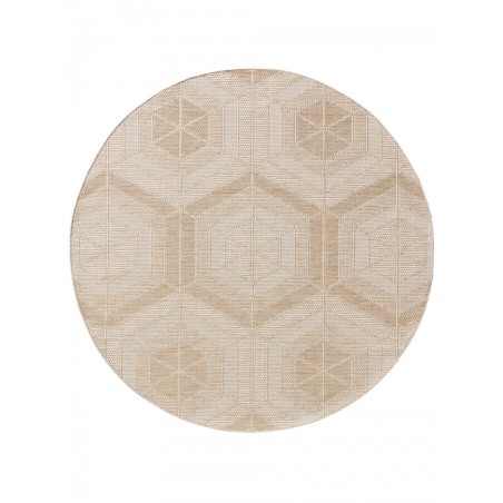 Bronco Cream sise- ja välisvaip Ø 200 cm ü... | FreshDesign.ee