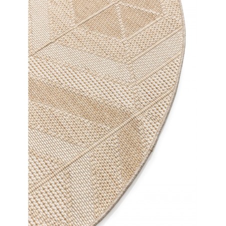 Bronco Cream sise- ja välisvaip Ø 200 cm ü... | FreshDesign.ee