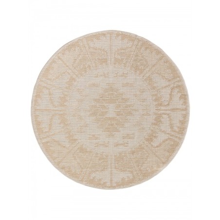 Bronco Cream sise- ja välisvaip Ø 160 cm ümar | FreshDesign.ee