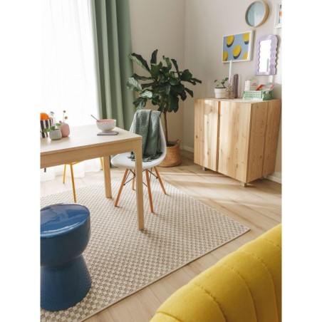 Sise- ja välivaip Taissa kreem/hall 77x150 cm | FreshDesign.ee