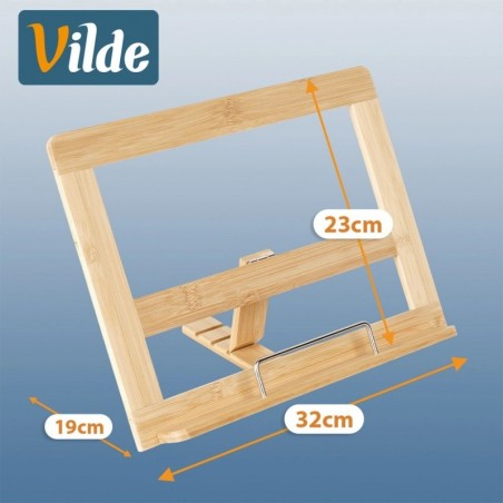 Reguleeritav bambusest kokaraamatualus | FreshDesign.ee