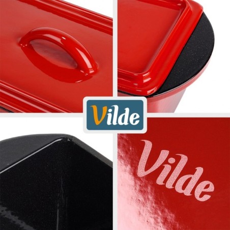 Emailitud malmist leivapann kaanega VALUEM... | FreshDesign.ee