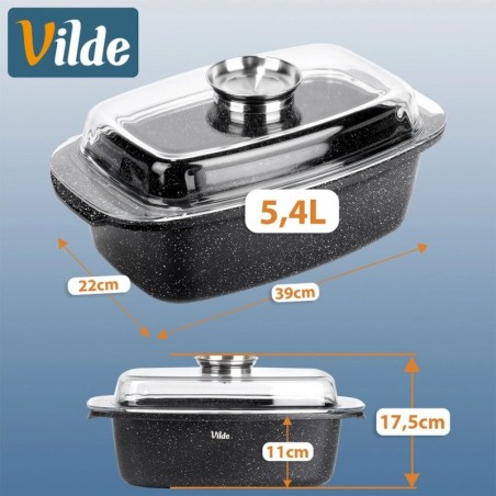 Graniidist kaanega röstimispann GRANITICA ... | FreshDesign.ee