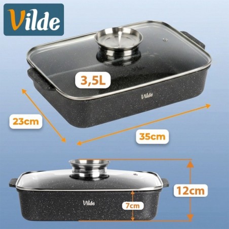 Graniidist kaanega röstimispann GRANITICA ... | FreshDesign.ee