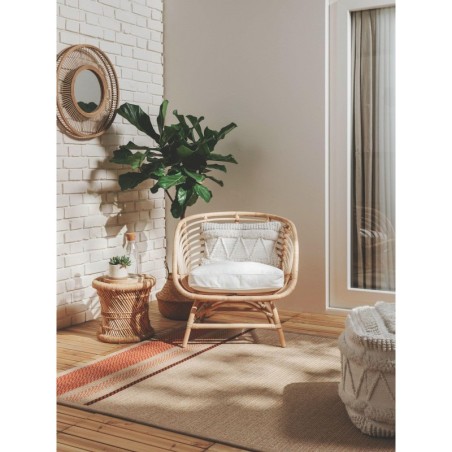 Sise- ja välivaip Nandi Terracotta 160x230 cm