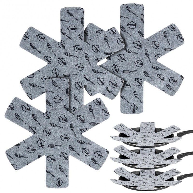 Kaitsejagajad pannidele, vilt, 38 cm, 3 tk. | FreshDesign.ee