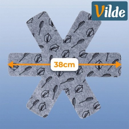 Kaitsejagajad pannidele, vilt, 38 cm, 3 tk. | FreshDesign.ee