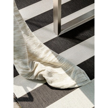 Sise- ja välivaip Metro must 80x150 cm | FreshDesign.ee