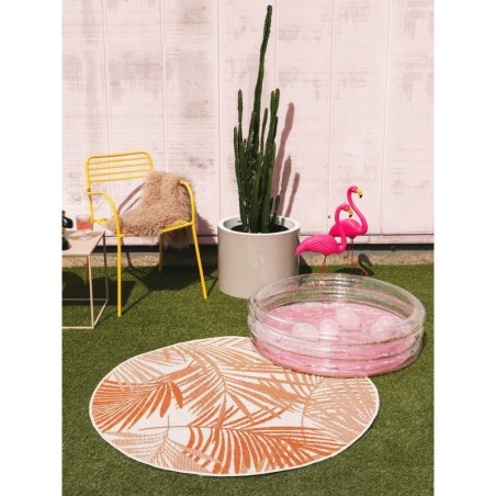 Sise- ja välivaip Cleo Orange Ø 120 cm ümmargune