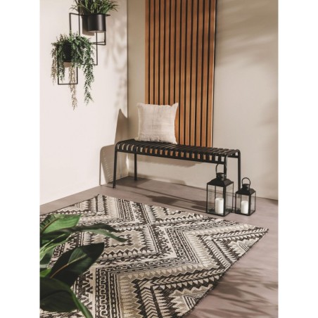 Sise- ja välivaip Cleo must 80x150 cm