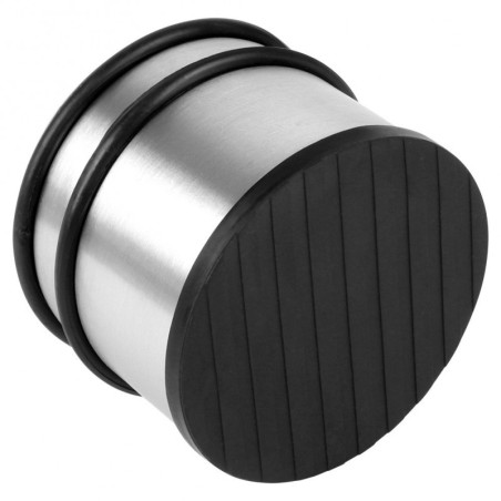 Hõbedane terasest uksepiiraja, 9,5 cm | FreshDesign.ee