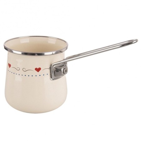 Kreemjas emailitud kohvikann TONCA 600 ml | FreshDesign.ee